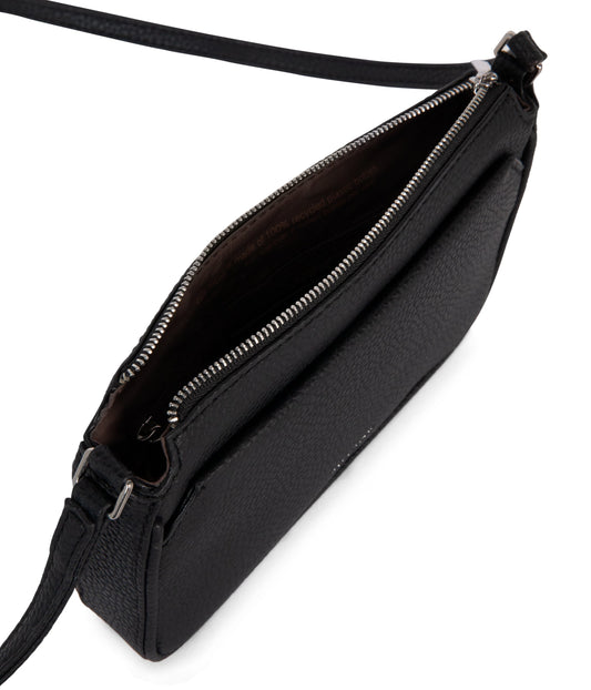 IVY Vegan Crossbody Bag - Purity | Color: Black - variant::black