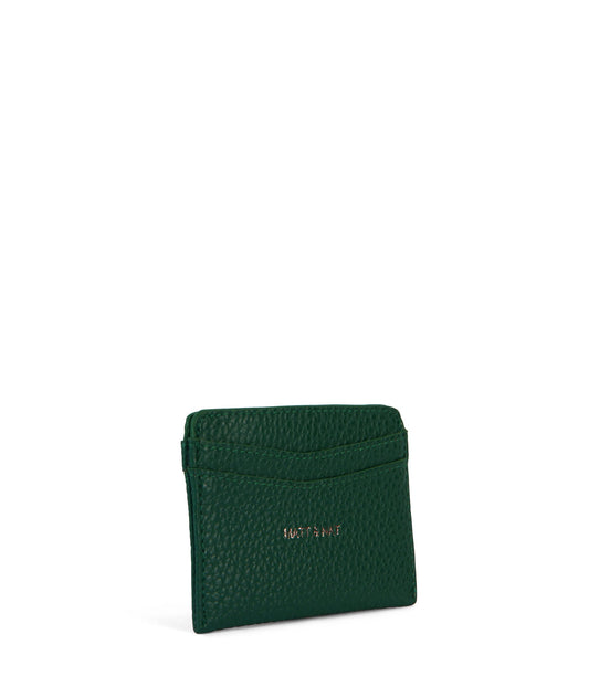 JUNYA Vegan Card Holder - Purity | Color: Green - variant::empress