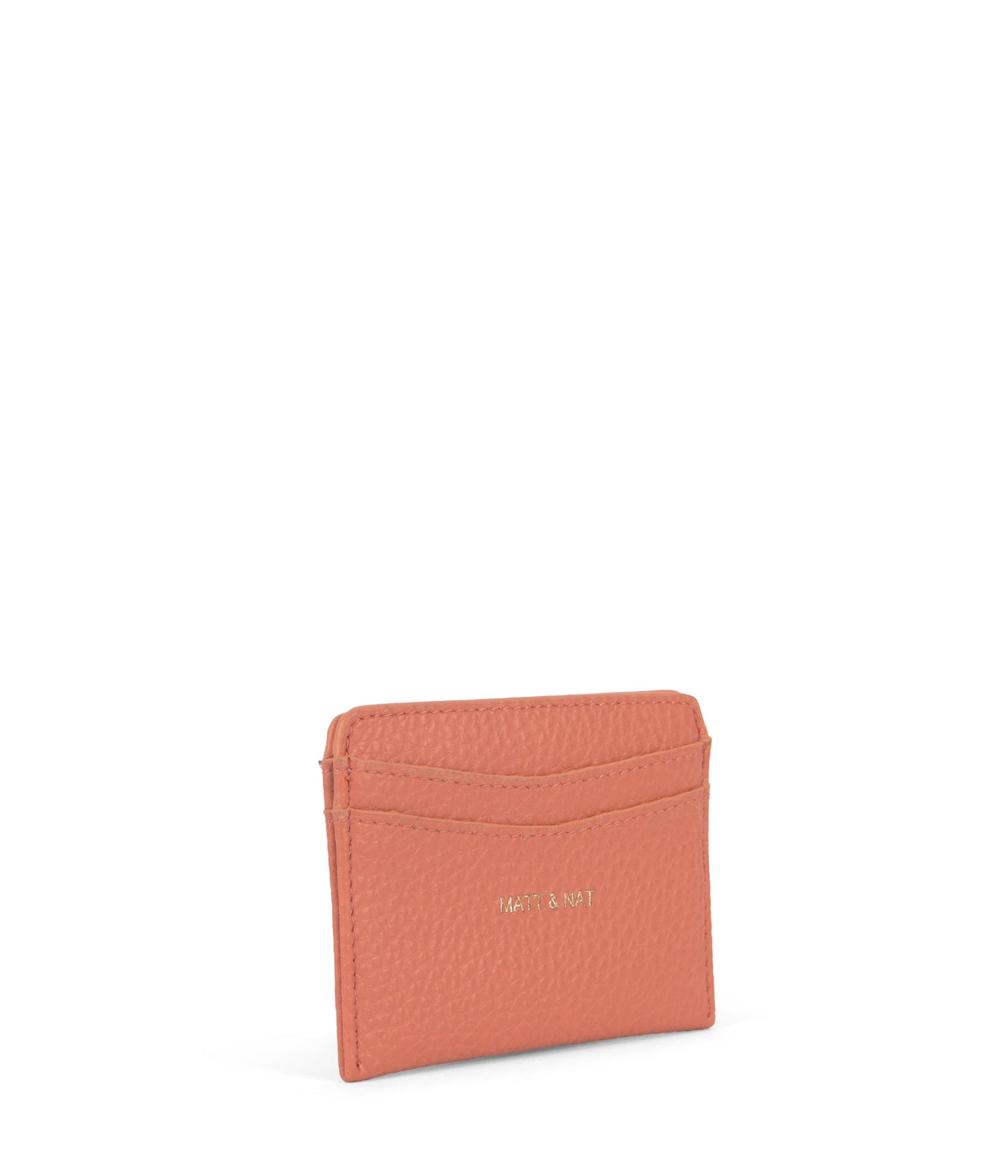 JUNYA Vegan Card Holder - Purity | Color: Orange, Pink - variant::plush