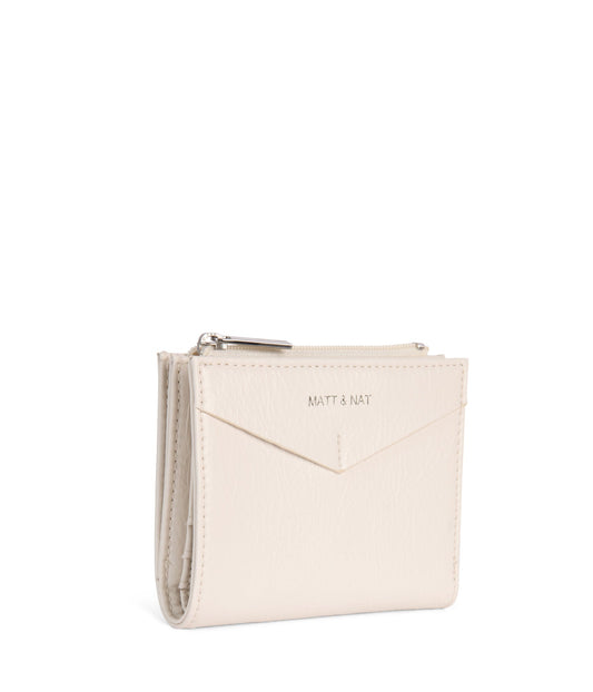 ROME SM Vegan Wallet - Theme | Color: White - variant::snowberry