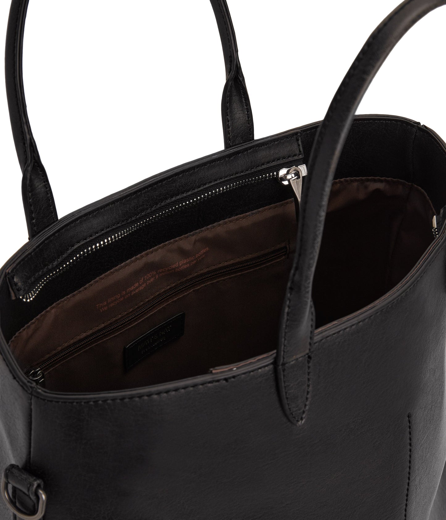 CURB Vegan Tote Bag - Vintage | Color: Black - variant::black