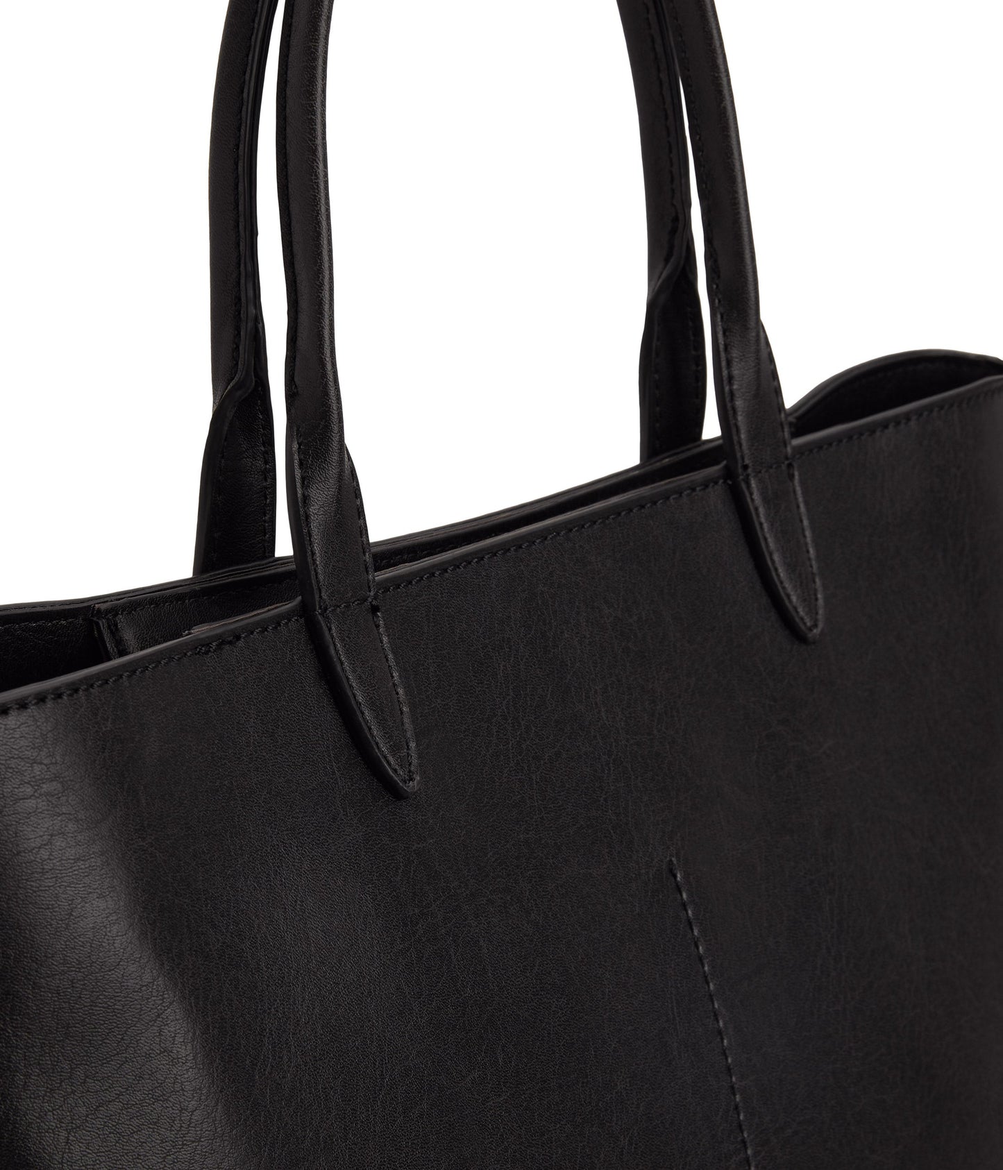 CURB Vegan Tote Bag - Vintage | Color: Black - variant::black