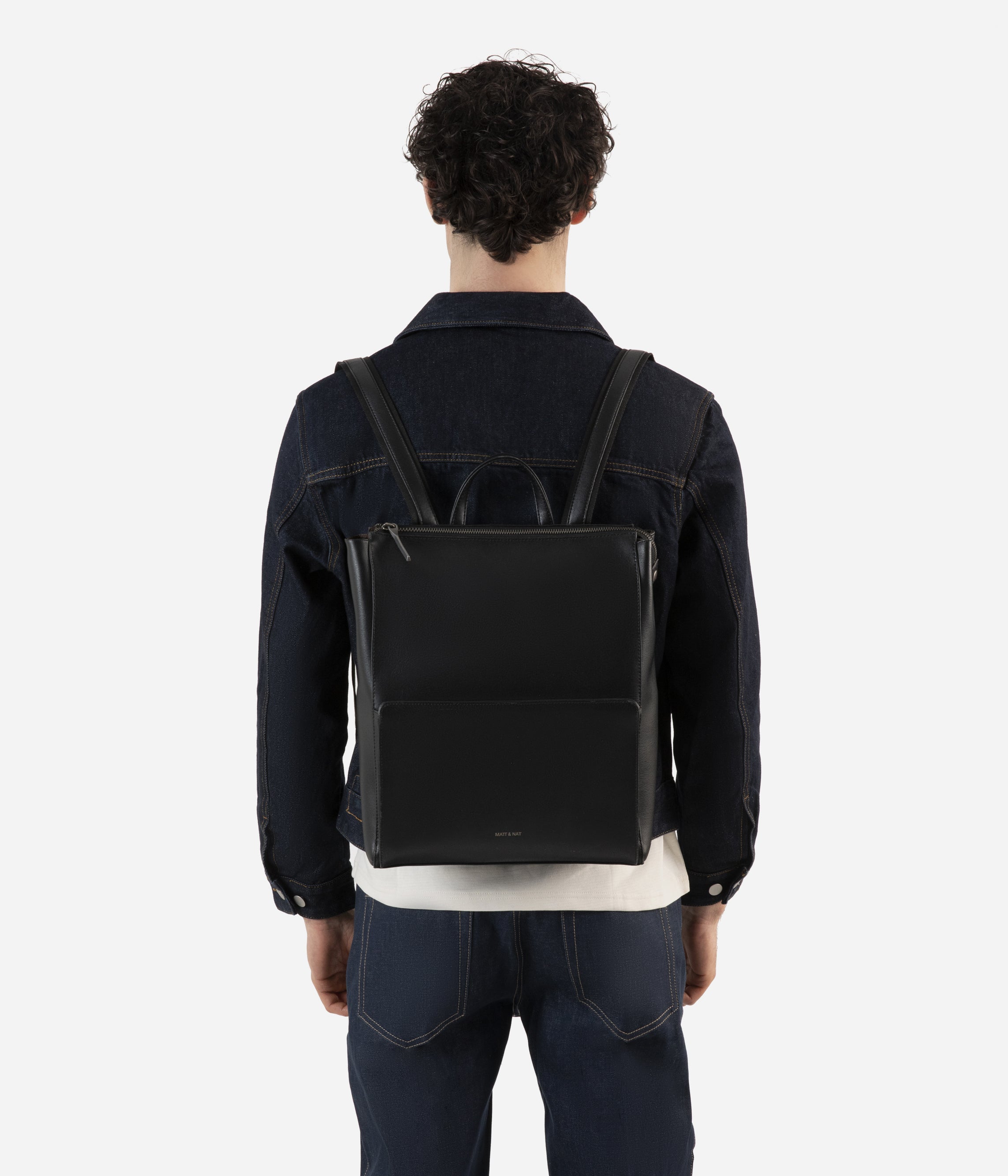 EVE Vegan Backpack Vintage Matt Nat Europe - Main Image