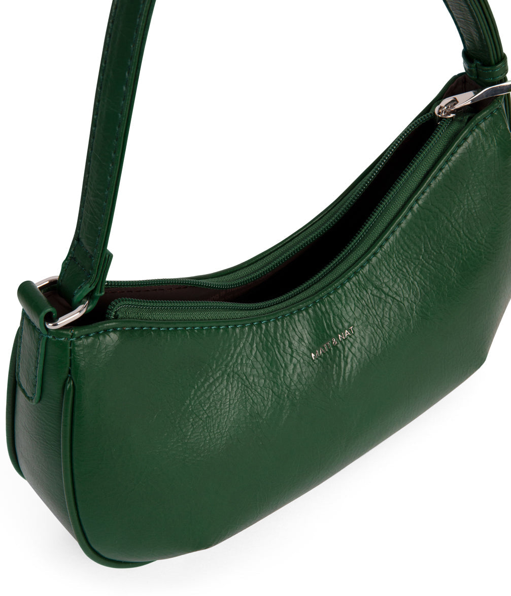 MARI Vegan Shoulder Bag - Theme | Color: Green - variant::mural