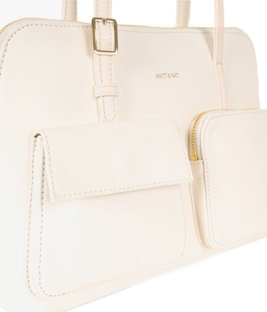 IMENA Vegan Tote Bag – Forum | Color: Cloud - variant::cloud