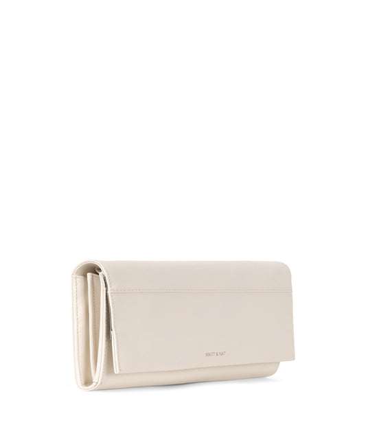 LETTE Vegan Wallet Crossbody Bag - Forum | Color: Cloud - variant::cloud