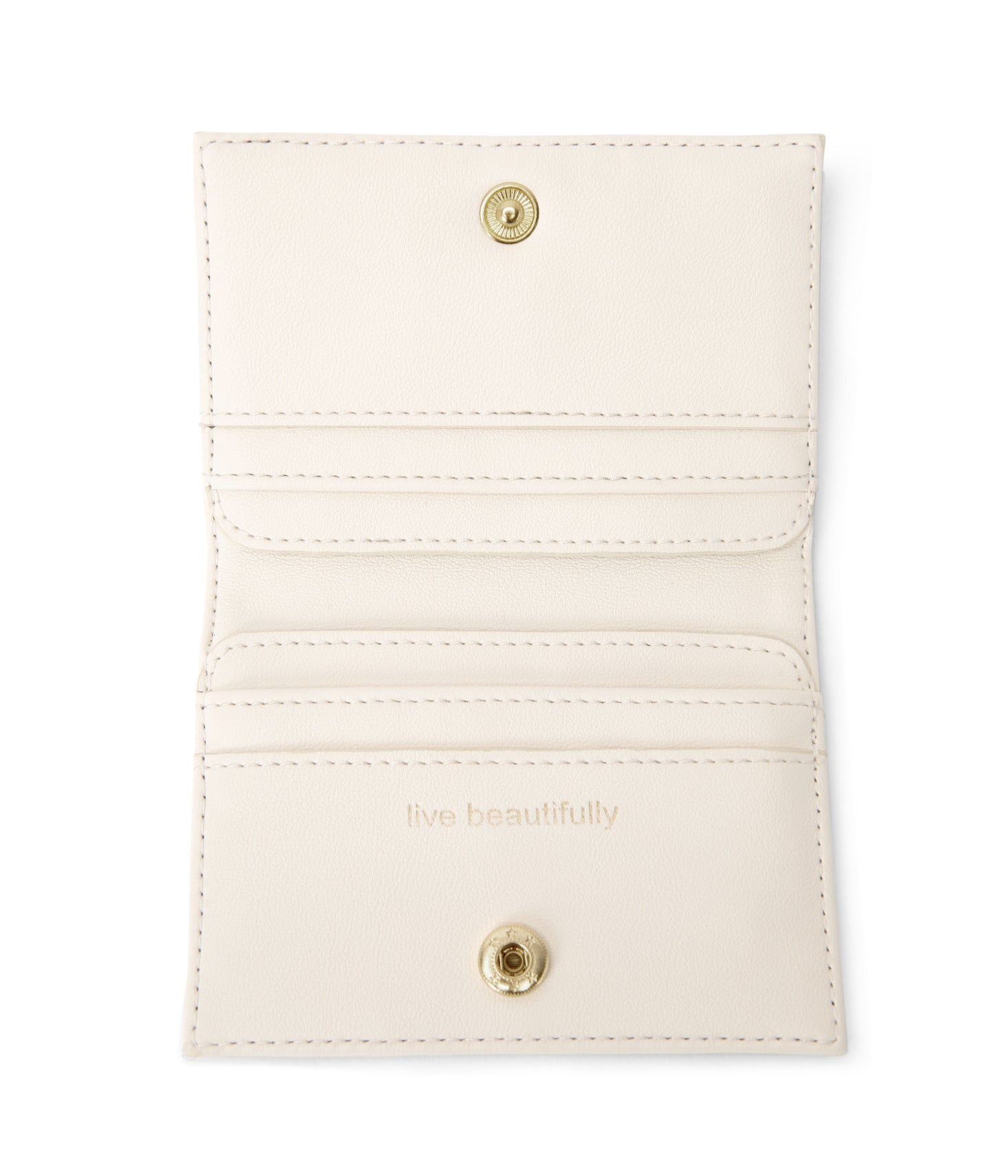 LIZ Vegan Folded Wallet - Forum | Color: Cloud - variant::cloud