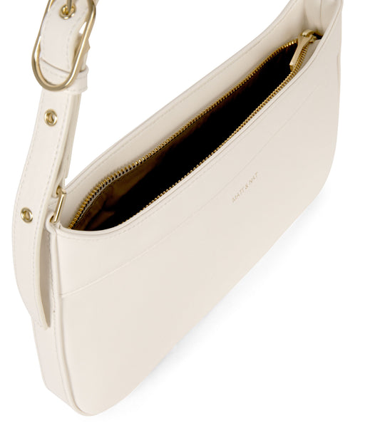 REVE Vegan Shoulder Bag - Forum | Color: Cloud - variant::cloud