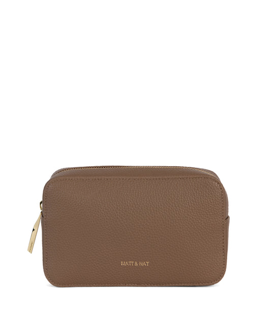 LARRA Vegan Belt Bag – Grain | Color: Toffee- variant::toffee