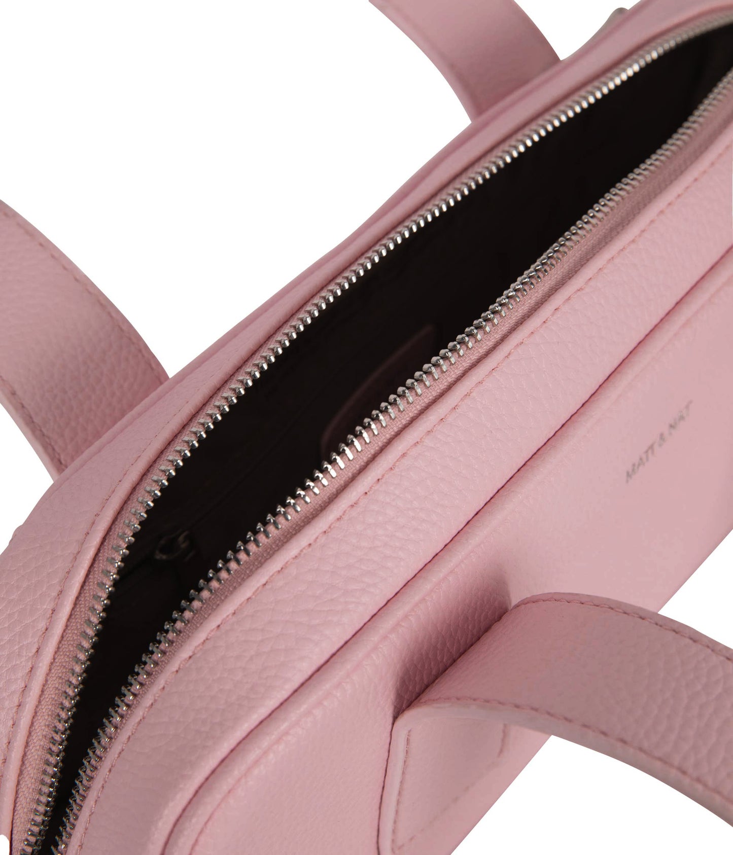 LEMUR Vegan Satchel – Grain | Color: Quartz- variant::quartz