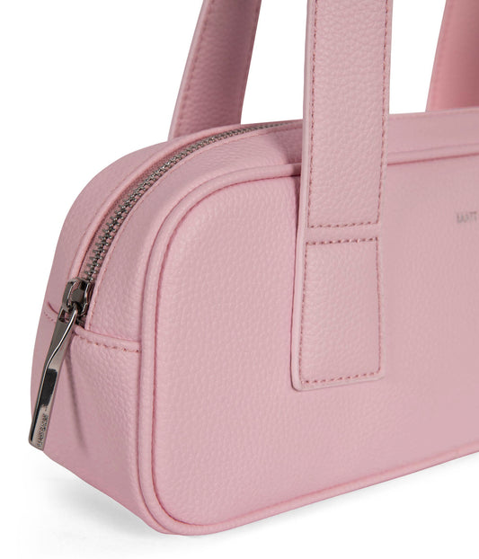 LEMUR Vegan Satchel – Grain | Color: Quartz- variant::quartz