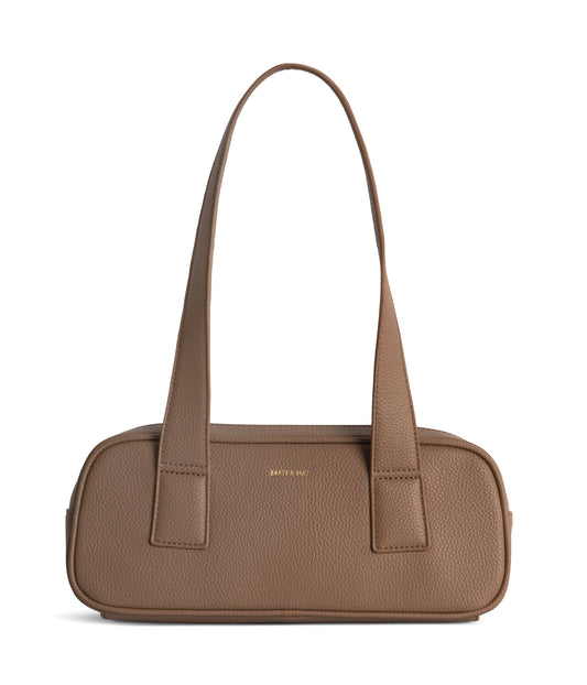 LEMUR Vegan Satchel – Grain | Color: Toffee- variant::toffee