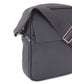 MAREO Vegan Crossbody Bag – Grain | Color: Coal - variant::coal