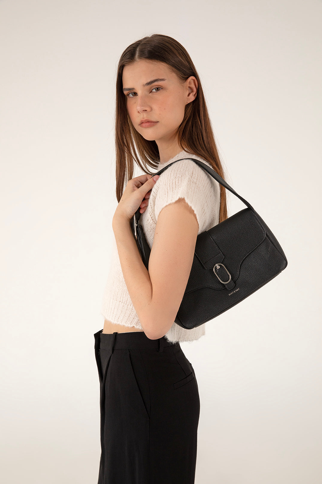 ISABELLE Vegan Shoulder Bag – Grain | Color: Toffee- variant::toffee