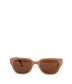 ASUNA Classic Recycled Sunglasses | Color: Clear - variant::clear