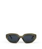 LACI Cat-Eye Recycled Sunglasses | Color: Green - variant::green