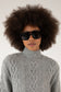 LIVY Aviator Style Recycled Sunglasses | Color: Black - variant::black