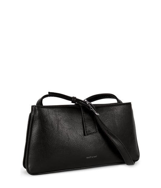 ADELINE Vegan Crossbody Bag - Theme | Color: Black - variant::black