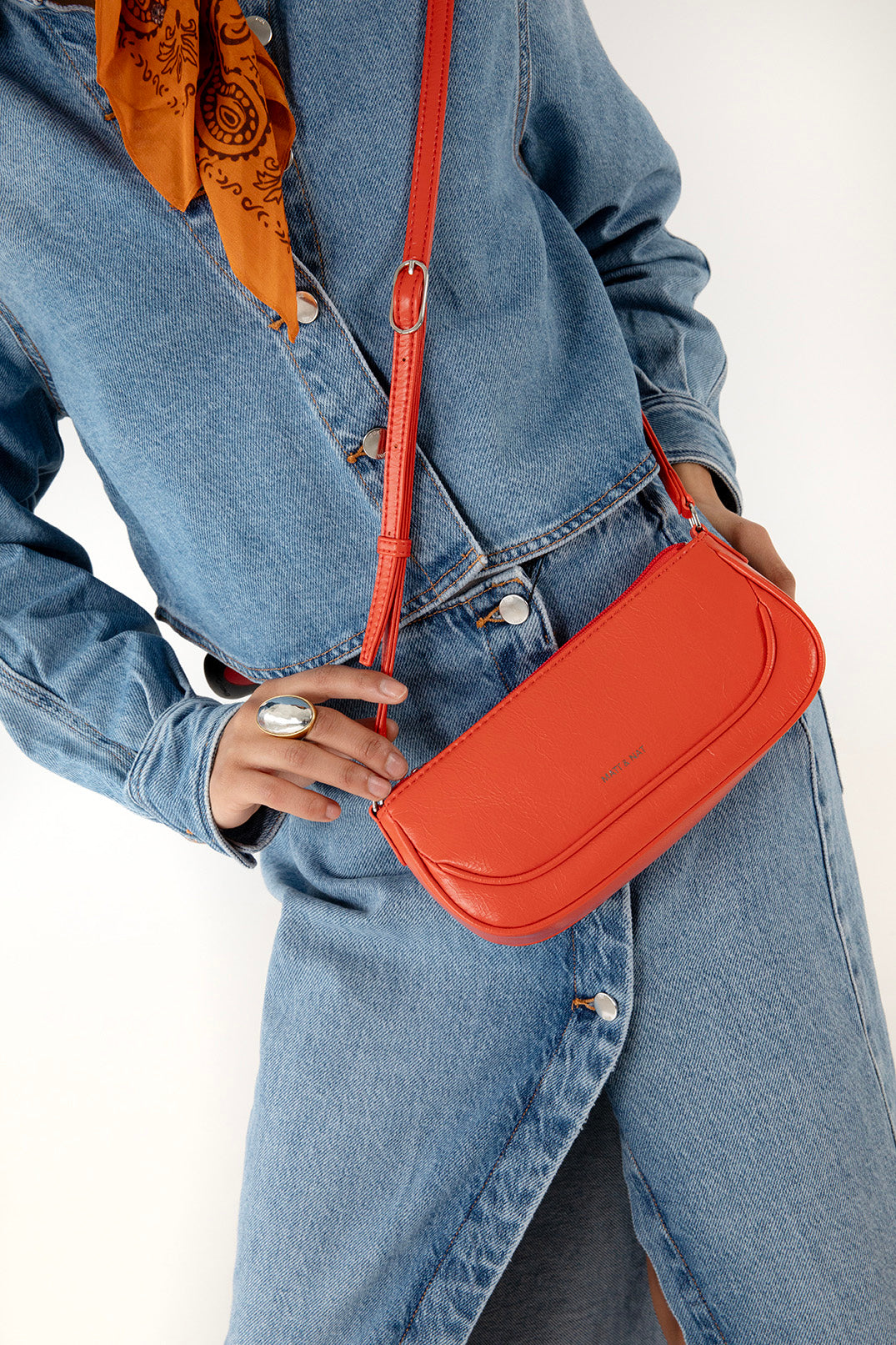BUDDY Vegan Crossbody Bag – Theme | Color: Black - variant::black