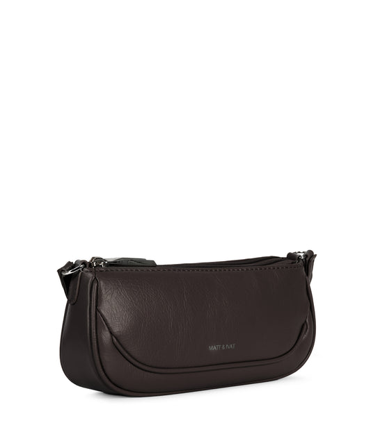 BUDDY Vegan Crossbody Bag – Theme | Color: Coffee - variant::coffee