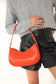 MARI Vegan Shoulder Bag - Theme | Color: Black - variant::black