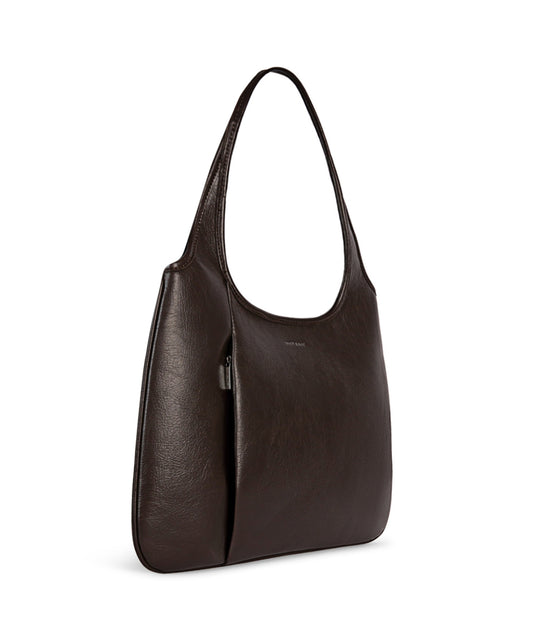 PORTO Vegan Hobo Bag - Theme | Color: Coffee - variant::coffee