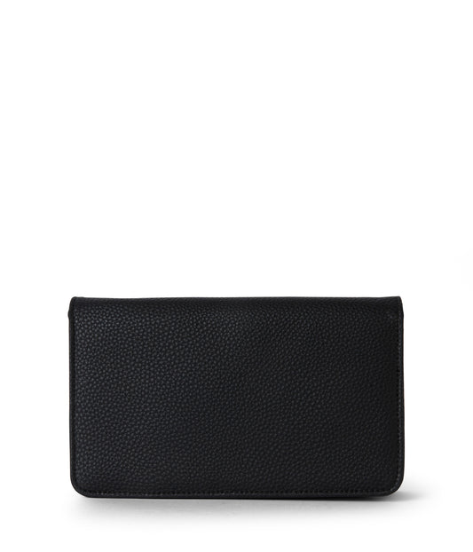 BEE Vegan Crossbody Bag - Grain | Color: Black - variant::black