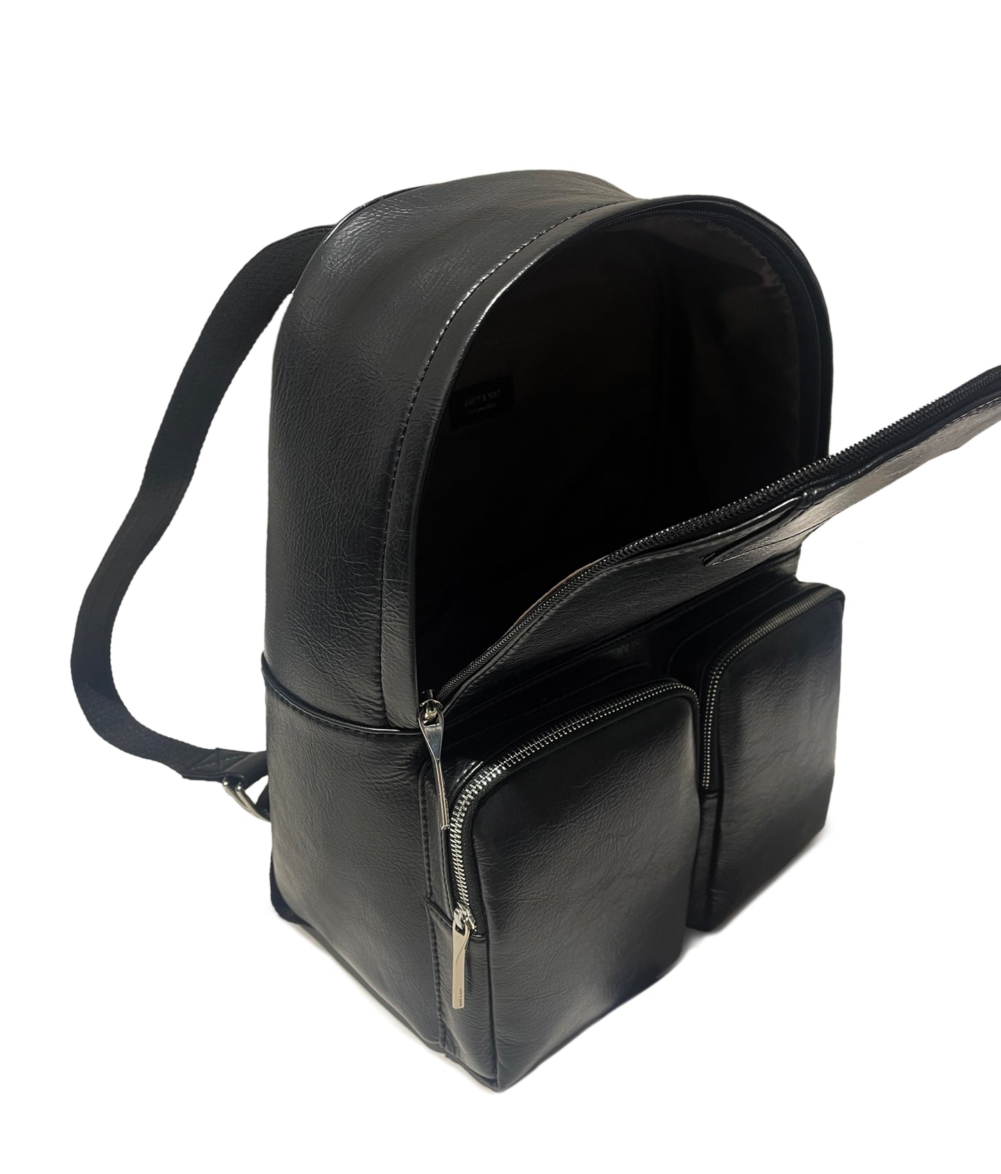 DONNIE Vegan Backpack – Theme | Color: Black - variant::black