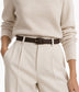 JUANA Women's Vegan Leather Belt | Color: Black - variant::black