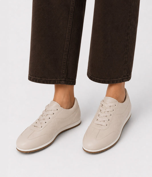 AZARA Women's Vegan Sneakers | Color: Off White - variant::offwhite