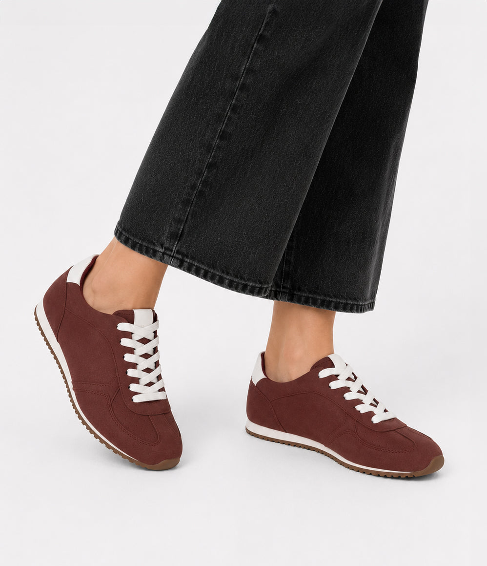 ZETTA Women's Vegan Sneakers | Color: Off White - variant::offwhite