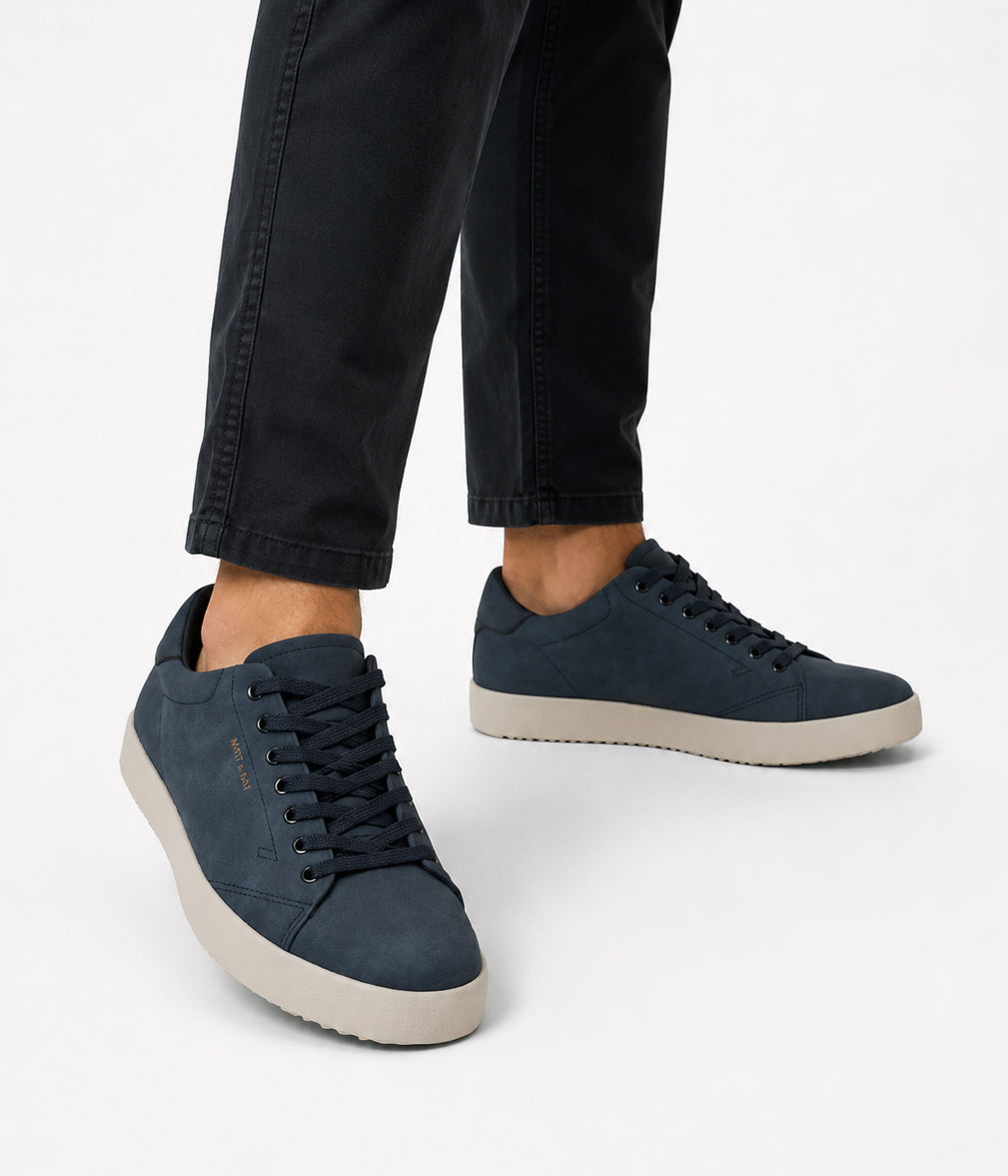 KIAN Men's Vegan Sneakers | Color: Blue - variant::blue