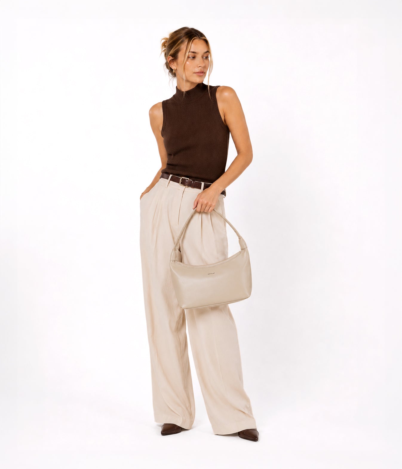 KAT Vegan Shoulder Bag - Forum | Color: Black - variant::black
