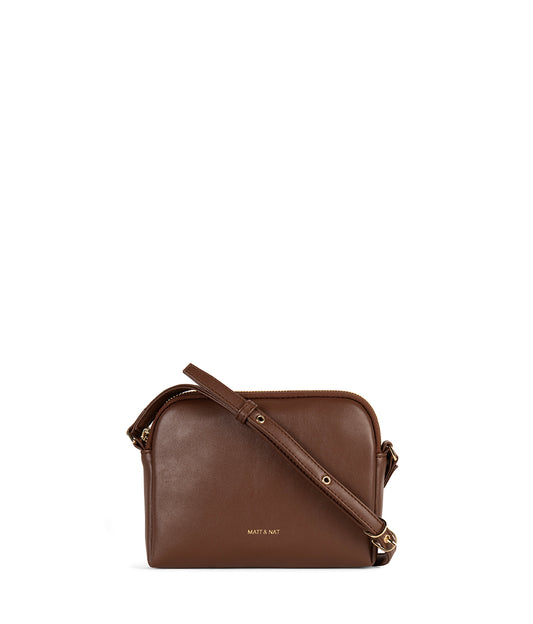 KRISTY Slim  Vegan Crossbody Bag - Forum | Color: Cocoa - variant::cocoa