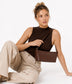 MURAL Vegan Shoulder Bag - Forum | Color: Cocoa - variant::cocoa
