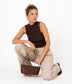 MURAL Vegan Shoulder Bag - Forum | Color: Llama - variant::llama