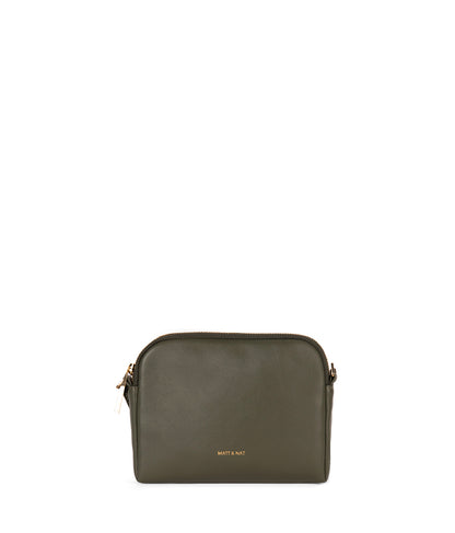 KRISTY Slim Vegan Crossbody Bag - Forum | Color: Pickle - variant::pickle