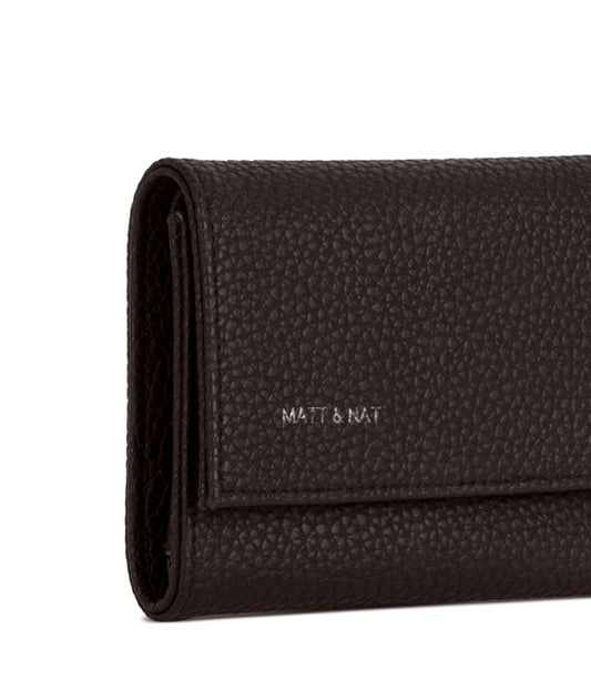 ARTIN Vegan Wallet - Grain | Color: Fudge - variant::fudge