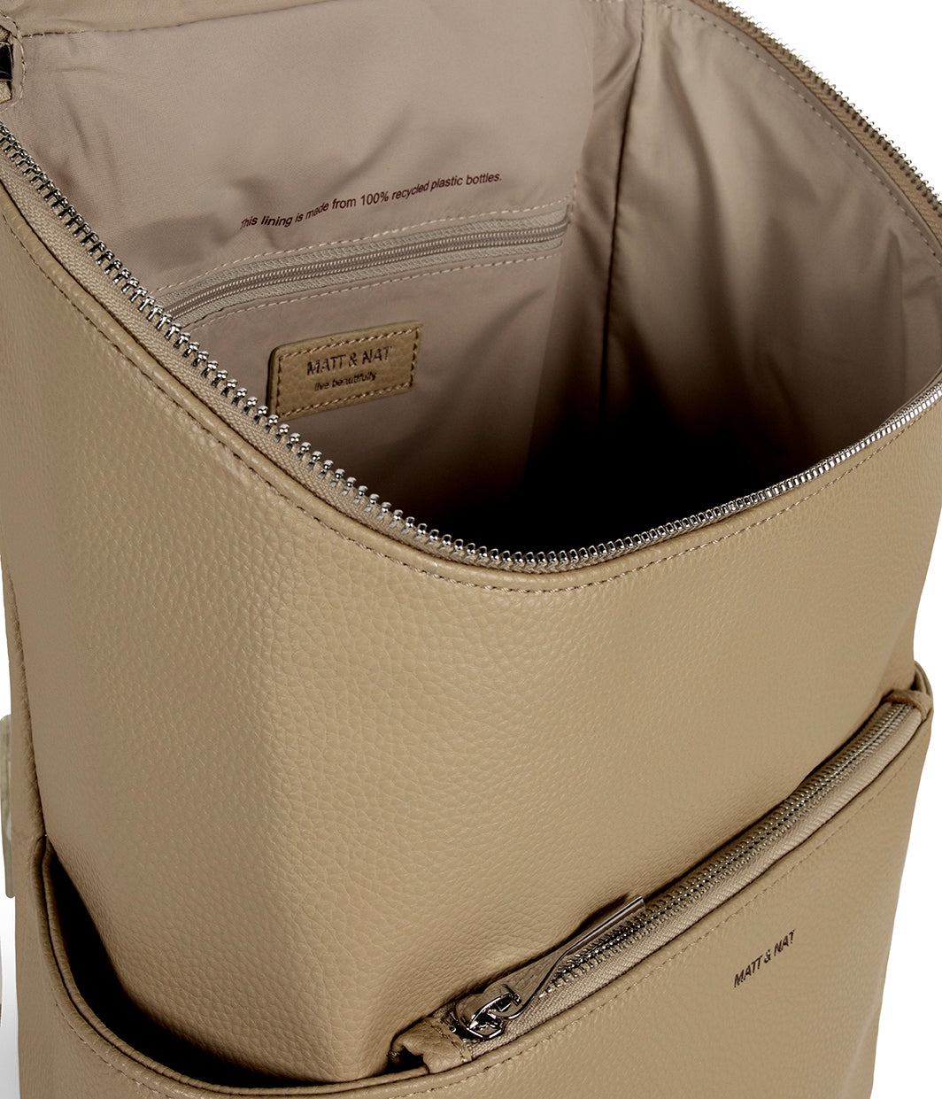 BRAVE Vegan Backpack - Grain | Color: Almond - variant::almond