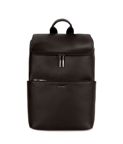 DEAN Vegan Backpack - Grain | Color: Fudge - variant::fudge