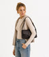 ISABELLE Vegan Shoulder Bag – Grain | Color: Fudge - variant::fudge