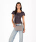 JINA Vegan Shoulder Bag – Grain | Color: Fudge - variant::fudge