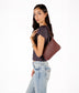 JINA Vegan Shoulder Bag – Grain | Color: Fudge - variant::fudge