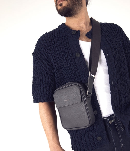 MAREO Vegan Crossbody Bag – Grain | Color: Fudge - variant::fudge