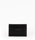 MAX Vegan Card Holder - Grain | Color: Black - variant::black