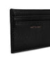 MAX Vegan Card Holder - Grain | Color: Black - variant::black