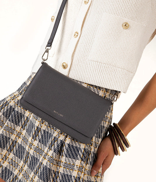 BEE Vegan Crossbody Bag - Grain | Color: Fudge - variant::fudge