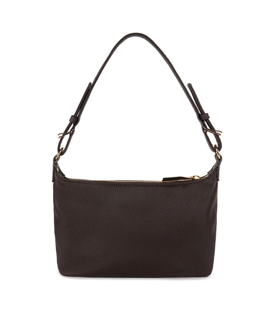 JINA Vegan Shoulder Bag – Grain | Color: Fudge - variant::fudge