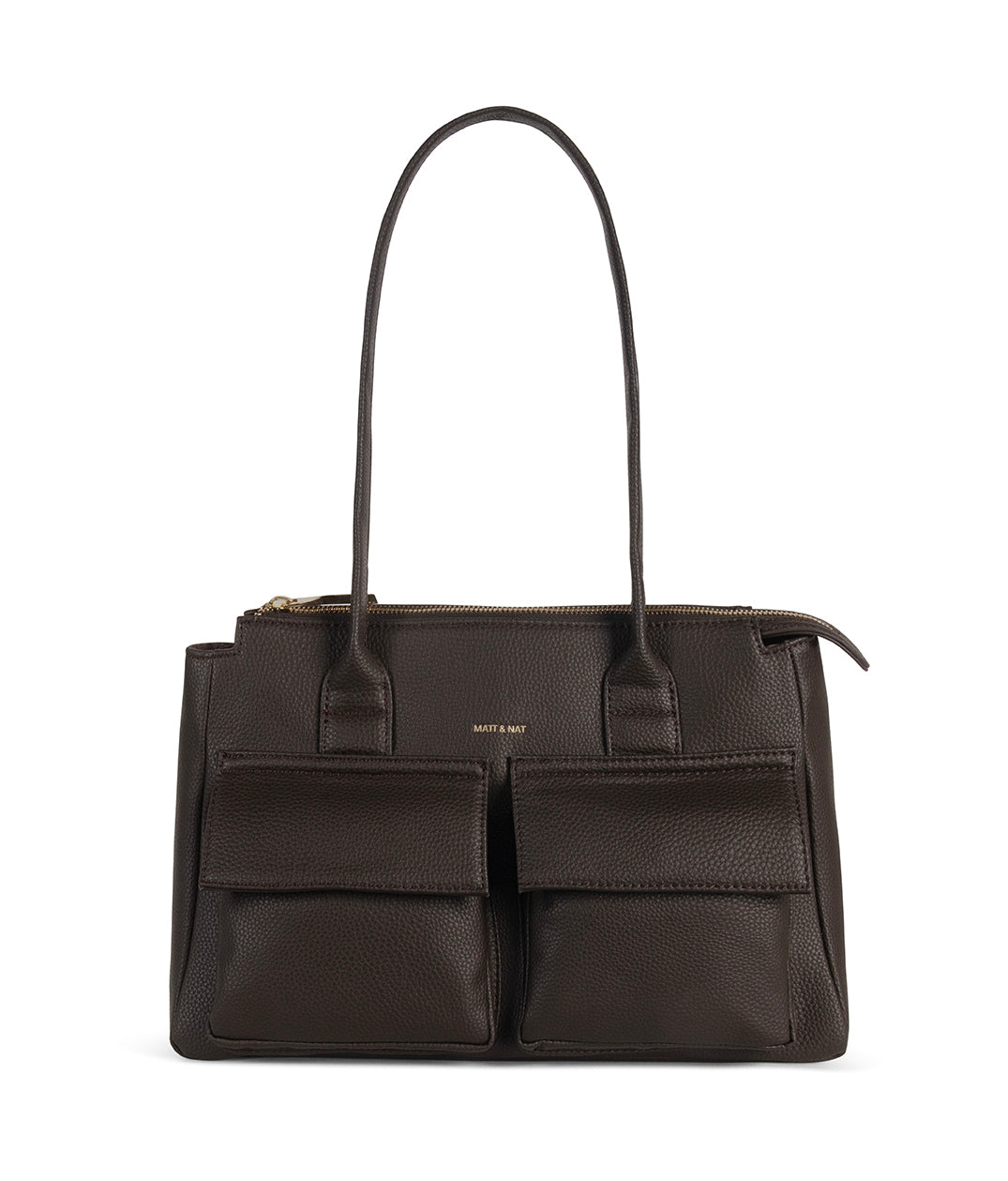 JORDI Vegan Tote Bag – Grain | Color: Fudge - variant::fudge