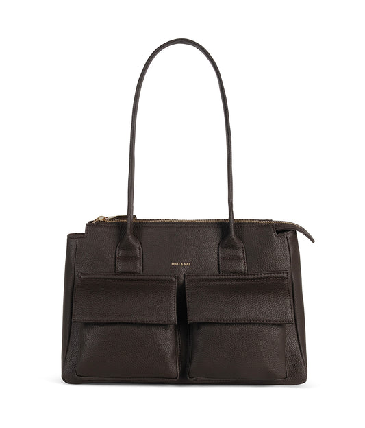 JORDI Vegan Tote Bag – Grain | Color: Fudge - variant::fudge